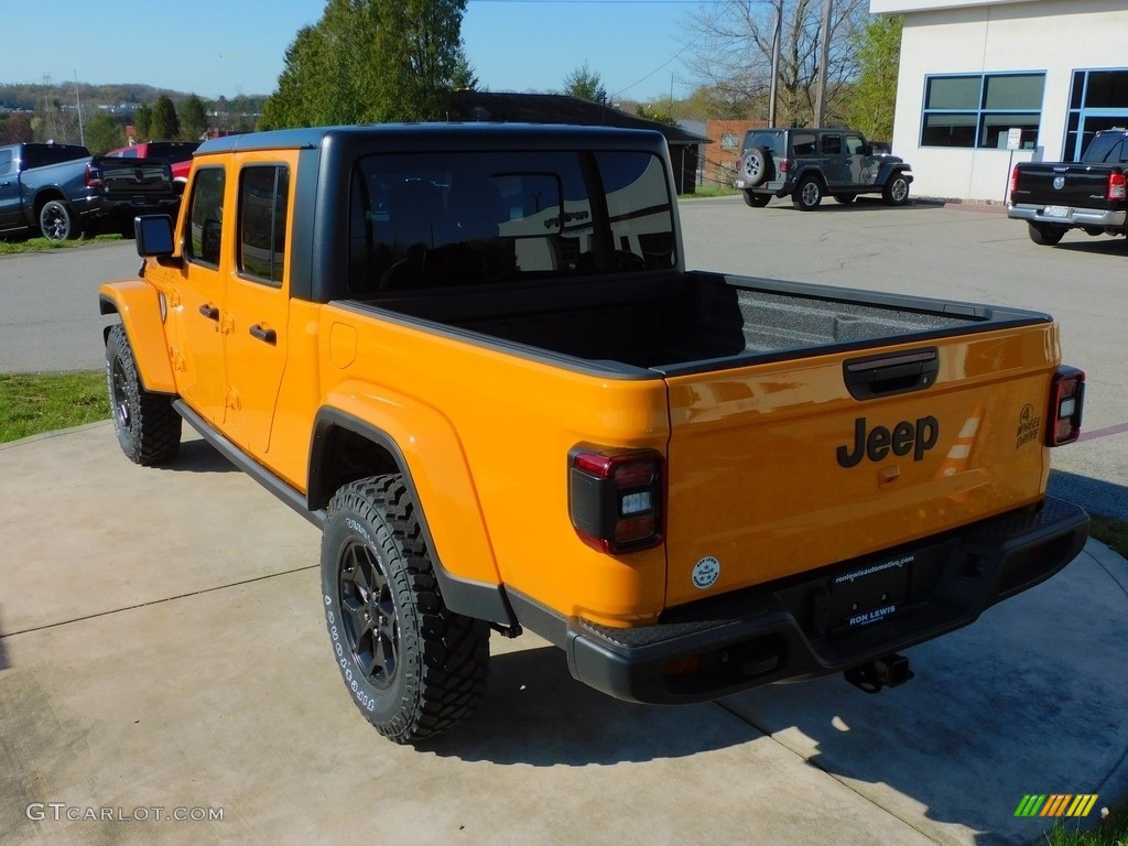 2021 Gladiator Willys 4x4 - Nacho / Black photo #8