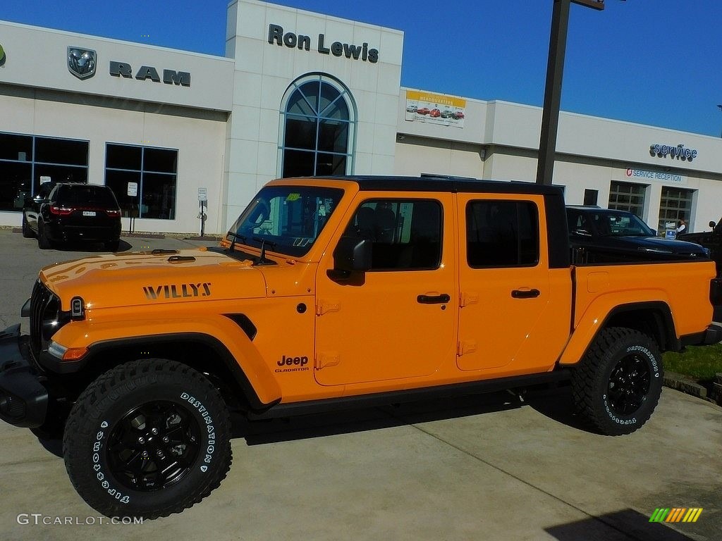 2021 Gladiator Willys 4x4 - Nacho / Black photo #9