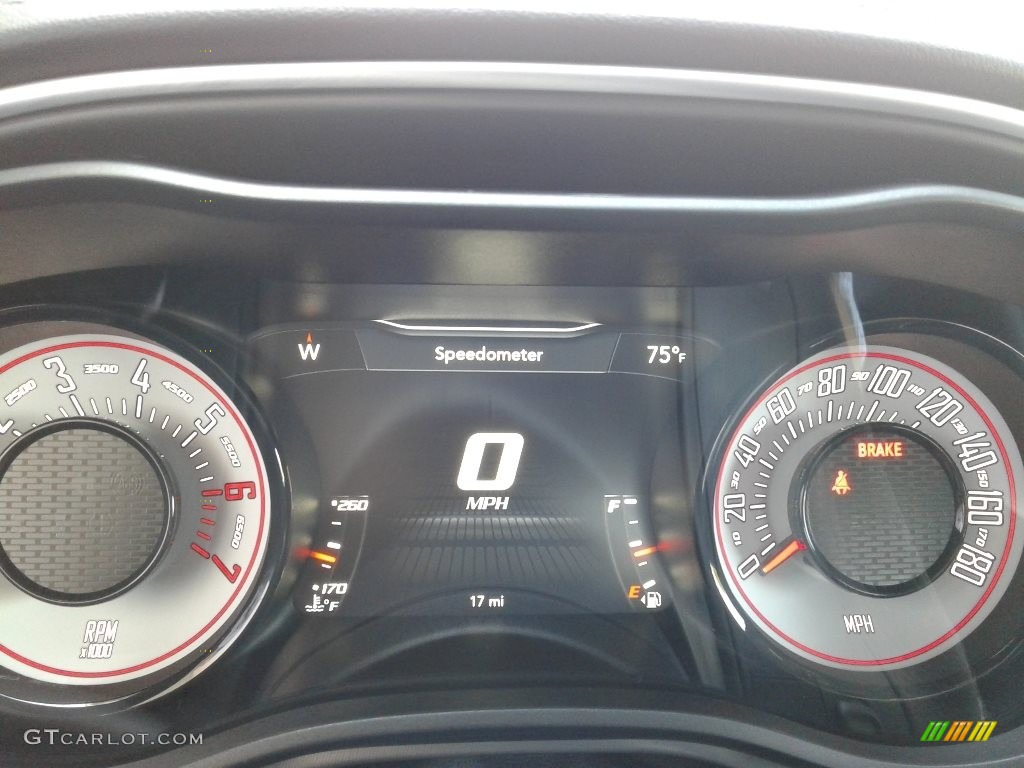 2021 Dodge Challenger R/T Scat Pack Widebody Gauges Photo #141798381
