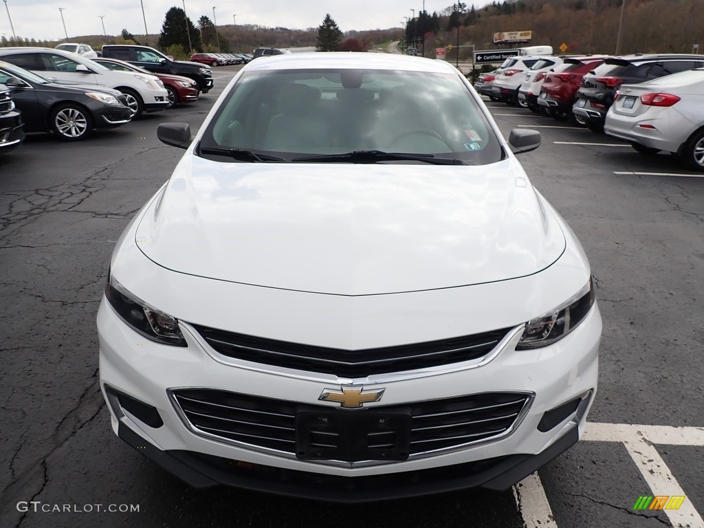 2017 Malibu LS - Summit White / Dark Atmosphere/Medium Ash Gray photo #3