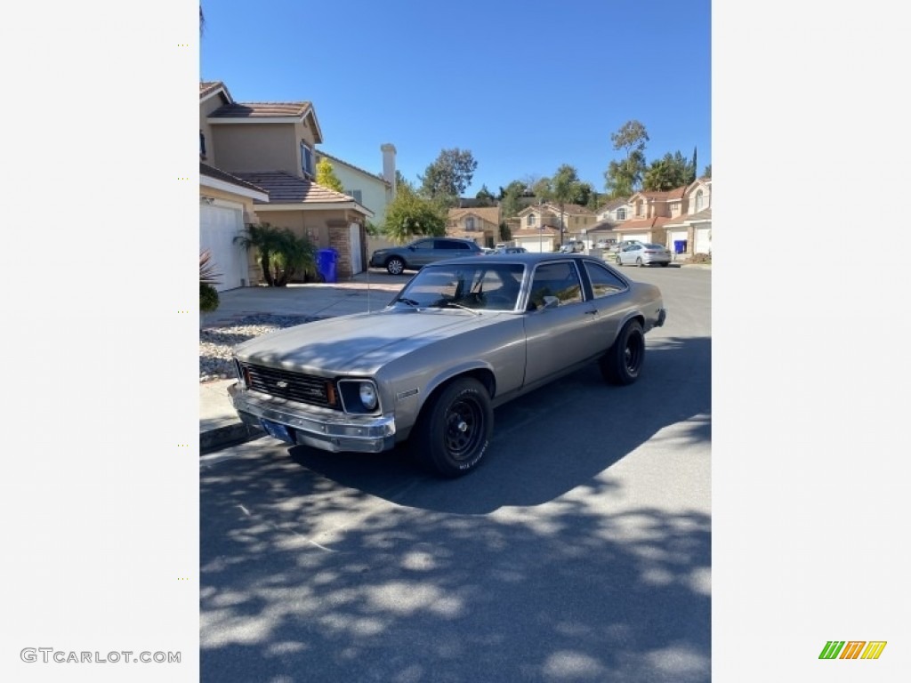 1975 Nova Coupe - Silver / Black photo #6