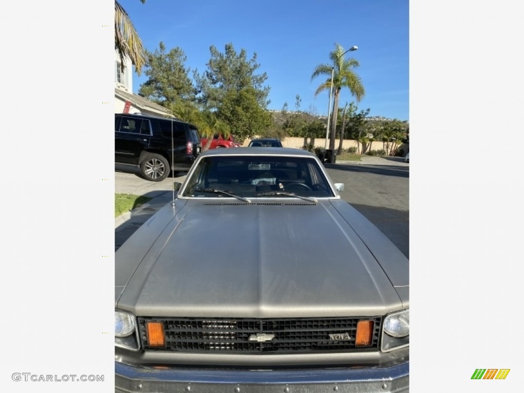 1975 Nova Coupe - Silver / Black photo #8