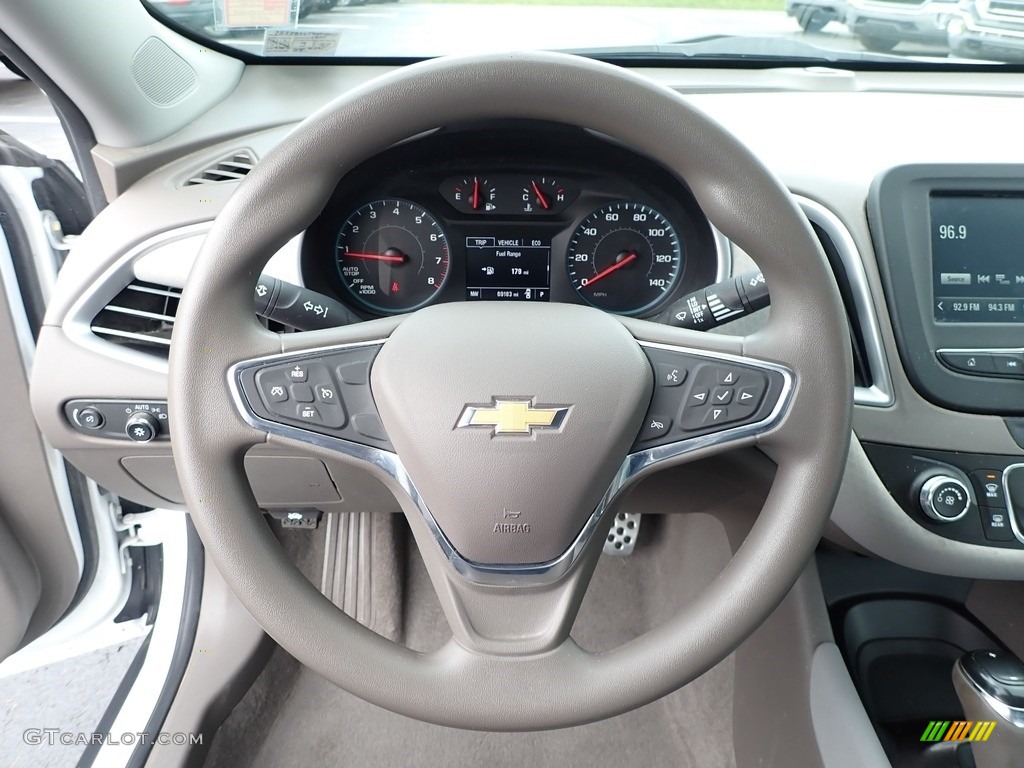 2017 Malibu LS - Summit White / Dark Atmosphere/Medium Ash Gray photo #21