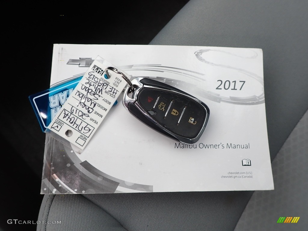 2017 Malibu LS - Summit White / Dark Atmosphere/Medium Ash Gray photo #29