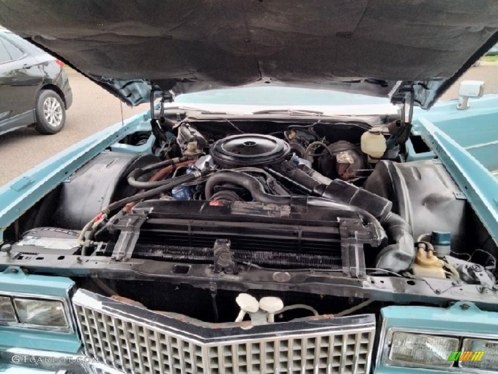 1975 Cadillac Eldorado Convertible Engine Photos