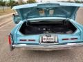 1975 Cadillac Eldorado Light Blue Interior Trunk Photo
