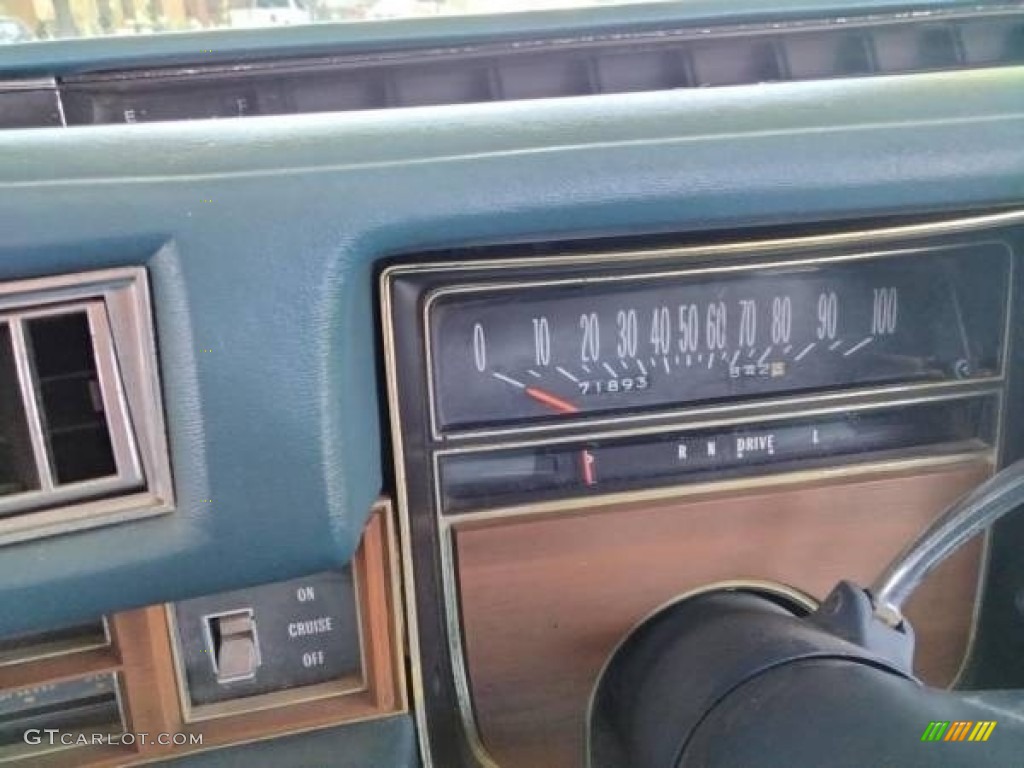 1975 Cadillac Eldorado Convertible Gauges Photos