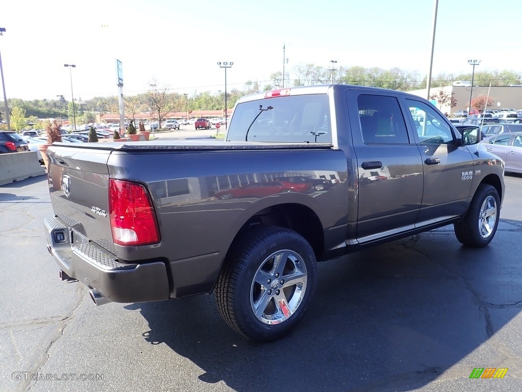 2017 1500 Express Crew Cab 4x4 - Granite Crystal Metallic / Black/Diesel Gray photo #8