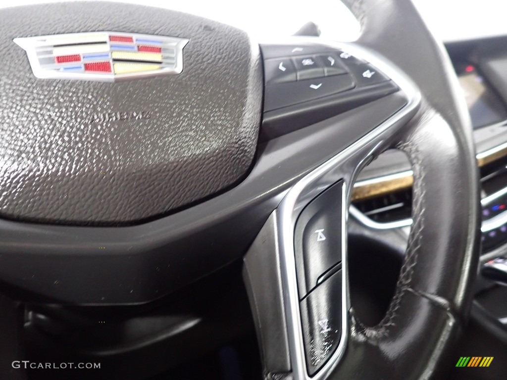 2016 Cadillac CT6 3.6 Premium Luxury AWD Jet Black Steering Wheel Photo #141801041