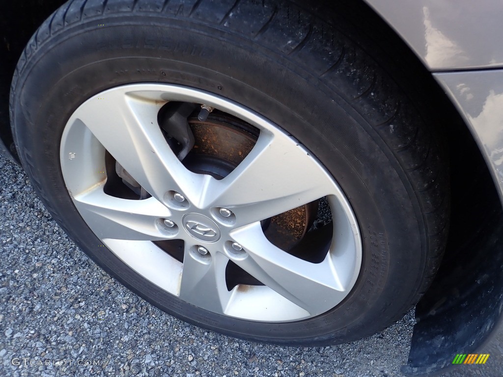 2011 Elantra GLS - Titanium Gray Metallic / Gray photo #5