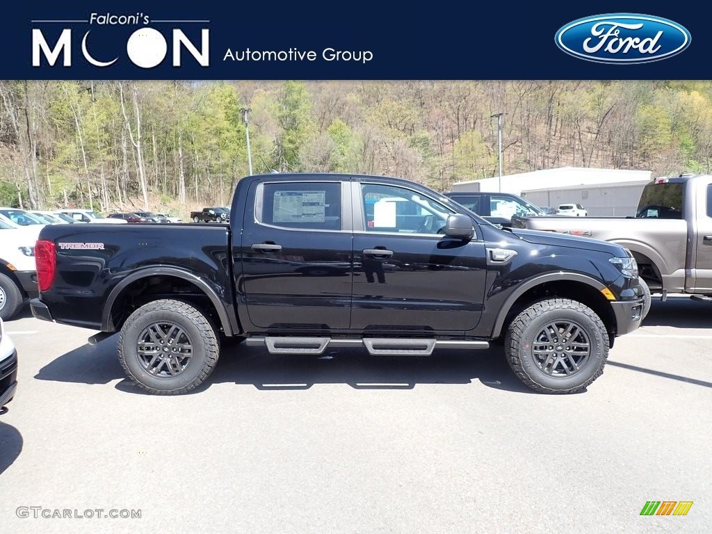 2021 Ranger XLT Tremor SuperCrew 4x4 - Shadow Black Metallic / Ebony photo #1