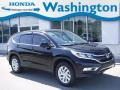 2016 Crystal Black Pearl Honda CR-V EX AWD  photo #1