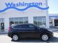 2016 Crystal Black Pearl Honda CR-V EX AWD  photo #2