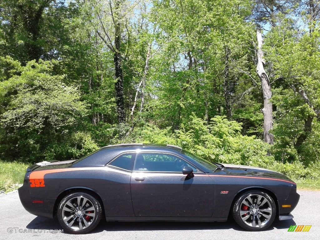 Phantom Black Tri-Coat Pearl 2014 Dodge Challenger SRT8 392 Exterior Photo #141803785