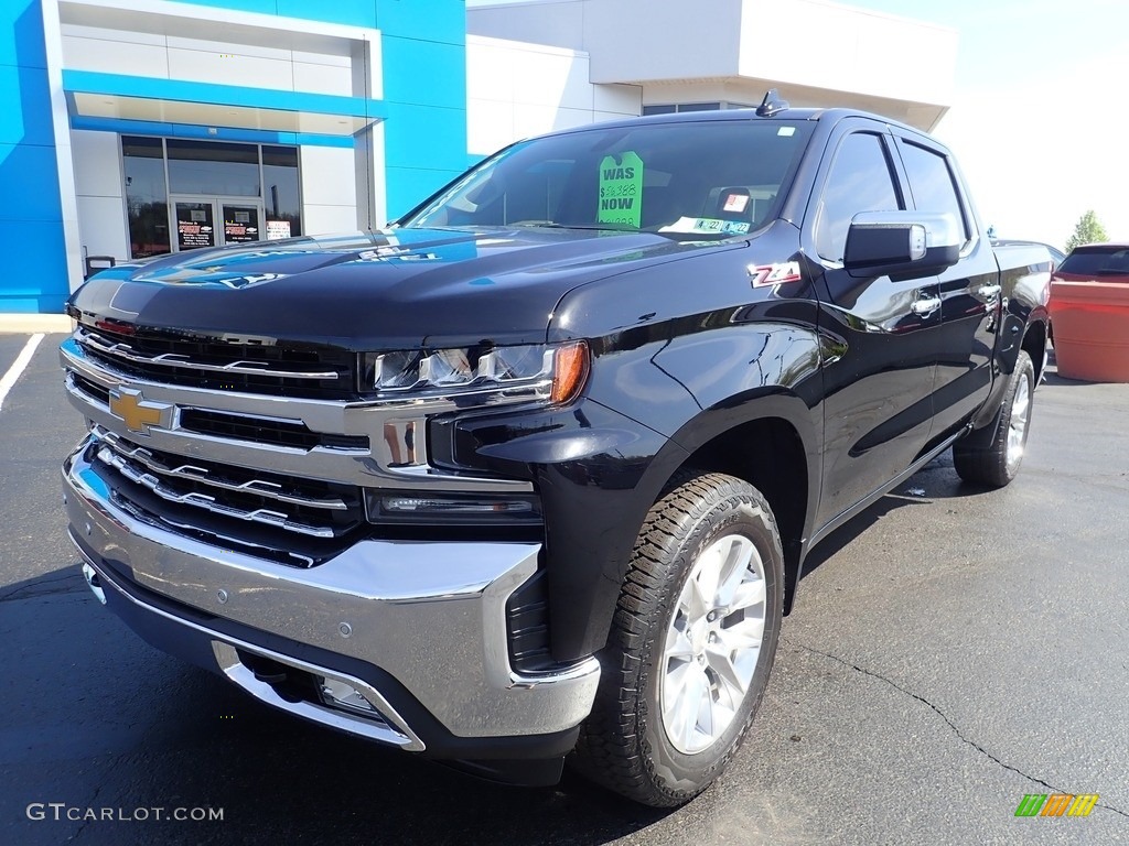 2019 Silverado 1500 LTZ Crew Cab 4WD - Black / Jet Black photo #2