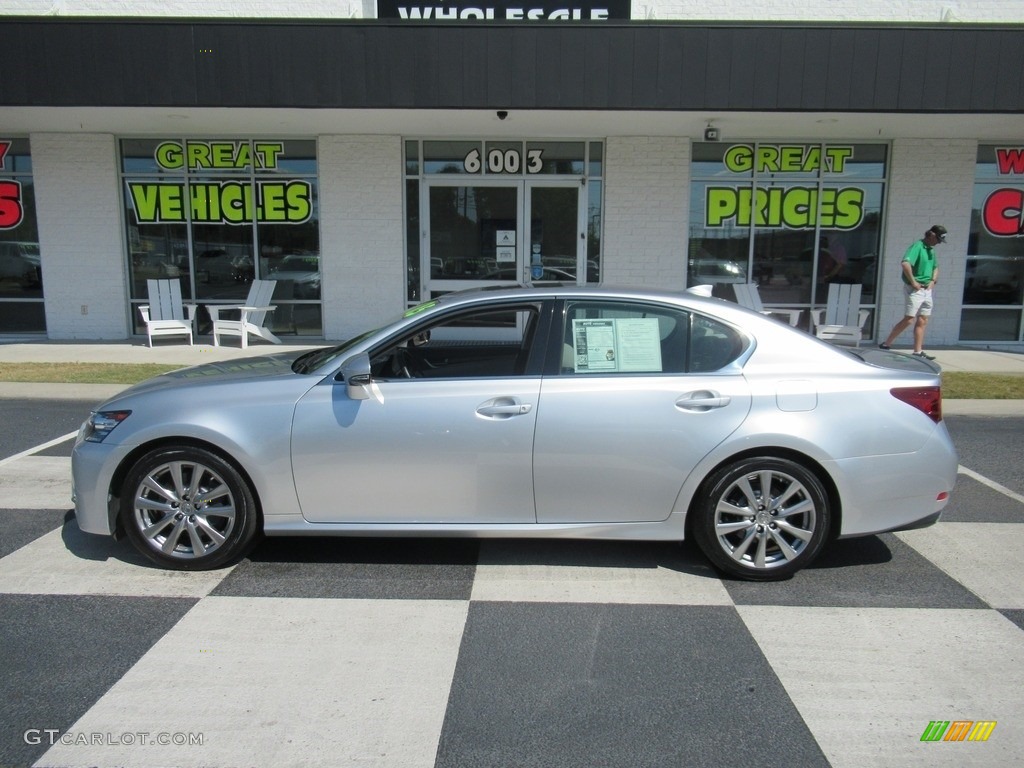 2015 GS 350 Sedan - Liquid Platinum / Black photo #1