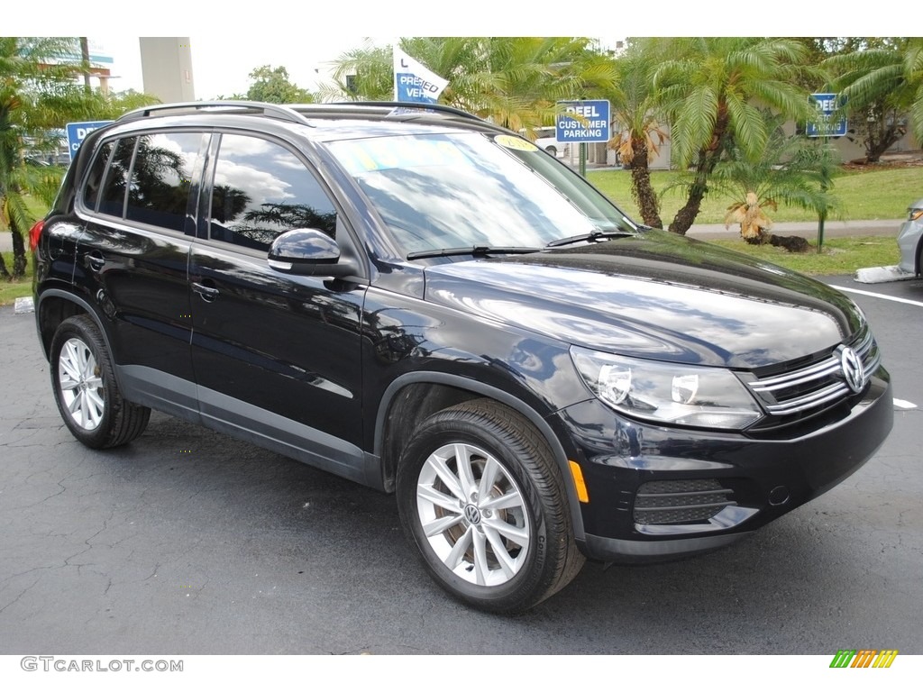 Deep Black Pearl 2018 Volkswagen Tiguan Limited 2.0T Exterior Photo #141806080