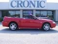 1999 Rio Red Ford Mustang GT Convertible  photo #1
