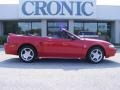 1999 Rio Red Ford Mustang GT Convertible  photo #1