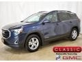 Blue Steel Metallic 2018 GMC Terrain SLE AWD