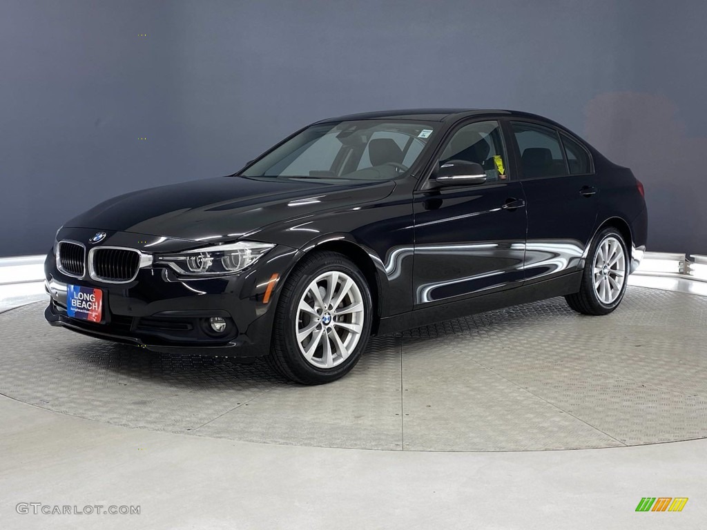 2018 3 Series 320i Sedan - Jet Black / Black photo #3