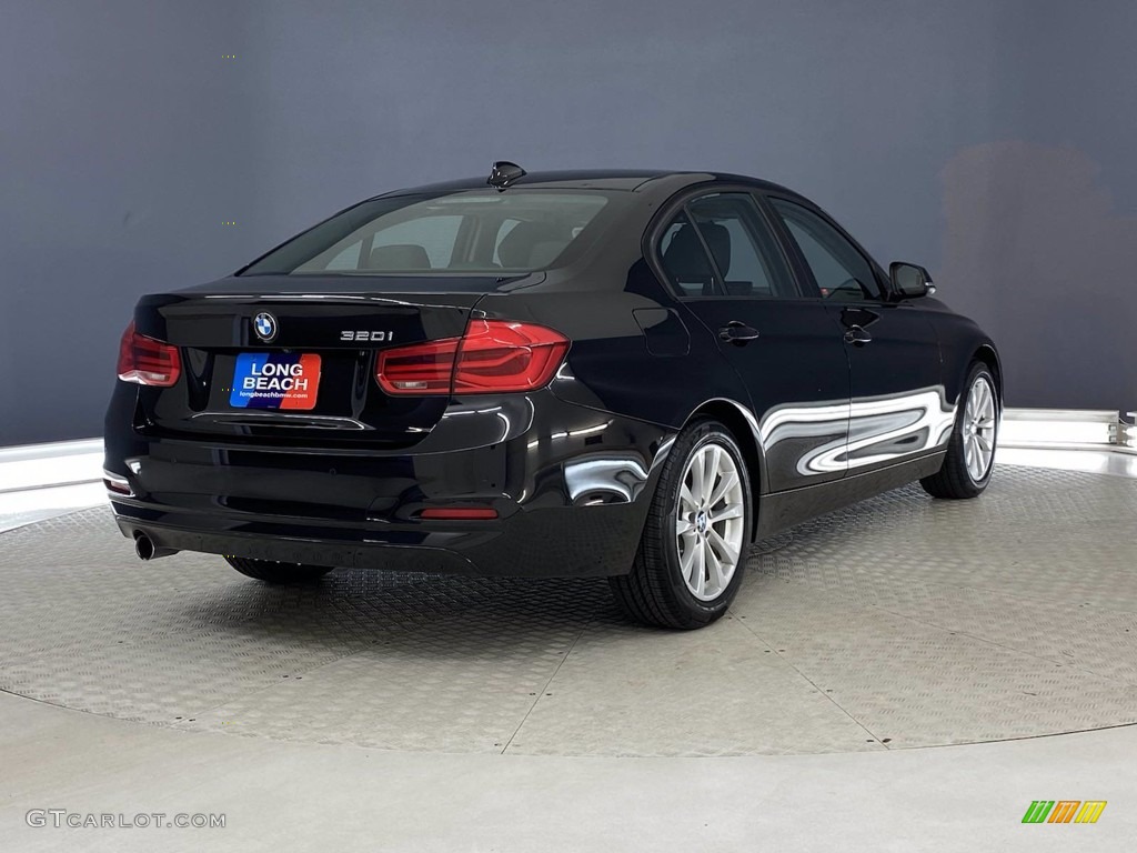 2018 3 Series 320i Sedan - Jet Black / Black photo #5