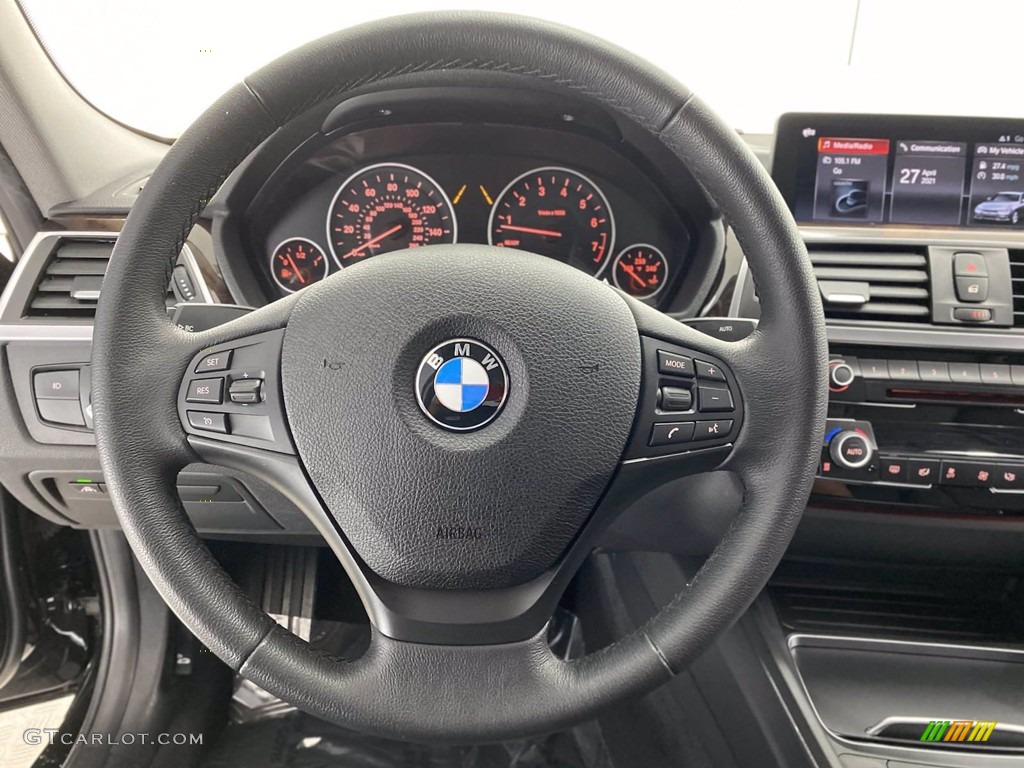 2018 3 Series 320i Sedan - Jet Black / Black photo #18