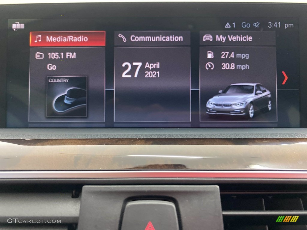 2018 3 Series 320i Sedan - Jet Black / Black photo #23