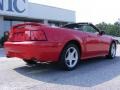 1999 Rio Red Ford Mustang GT Convertible  photo #8