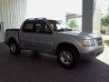 2001 Silver Frost Metallic Ford Explorer Sport Trac 4x4  photo #4