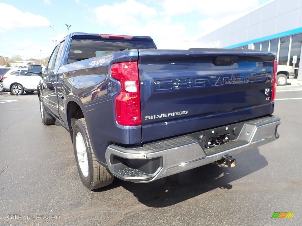 2019 Silverado 1500 LT Double Cab 4WD - Northsky Blue Metallic / Jet Black photo #5