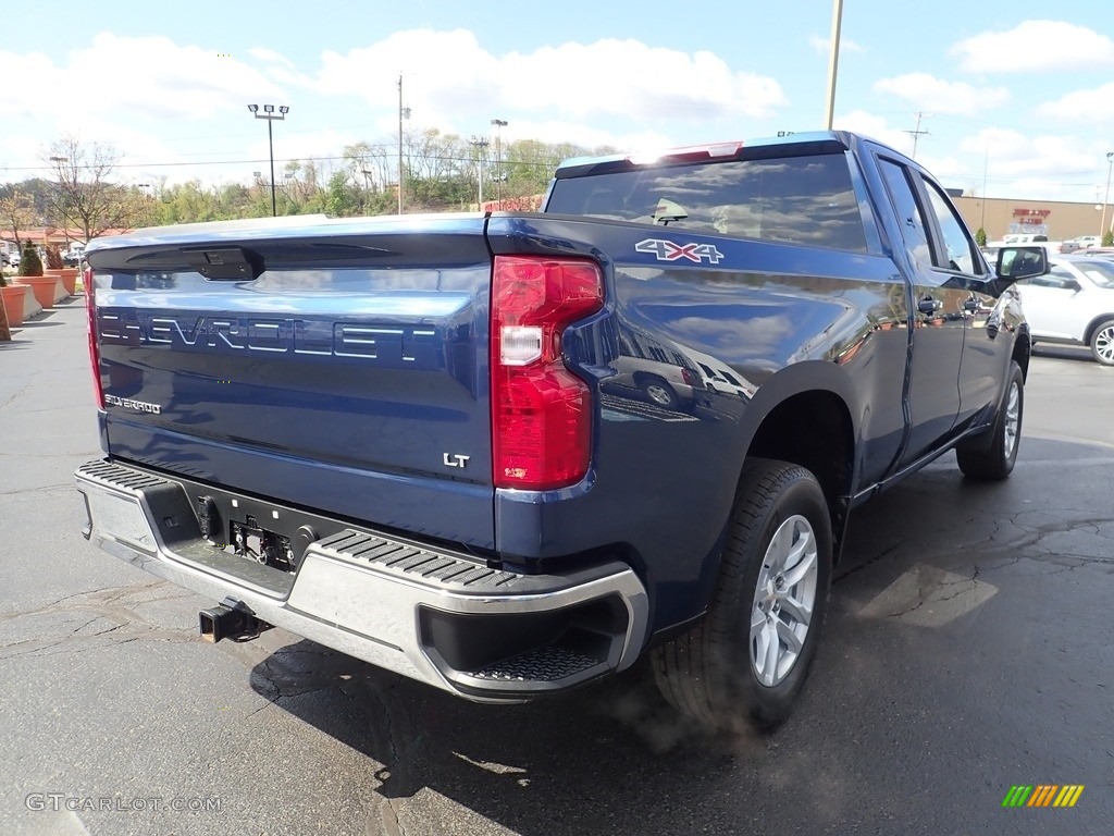 2019 Silverado 1500 LT Double Cab 4WD - Northsky Blue Metallic / Jet Black photo #7