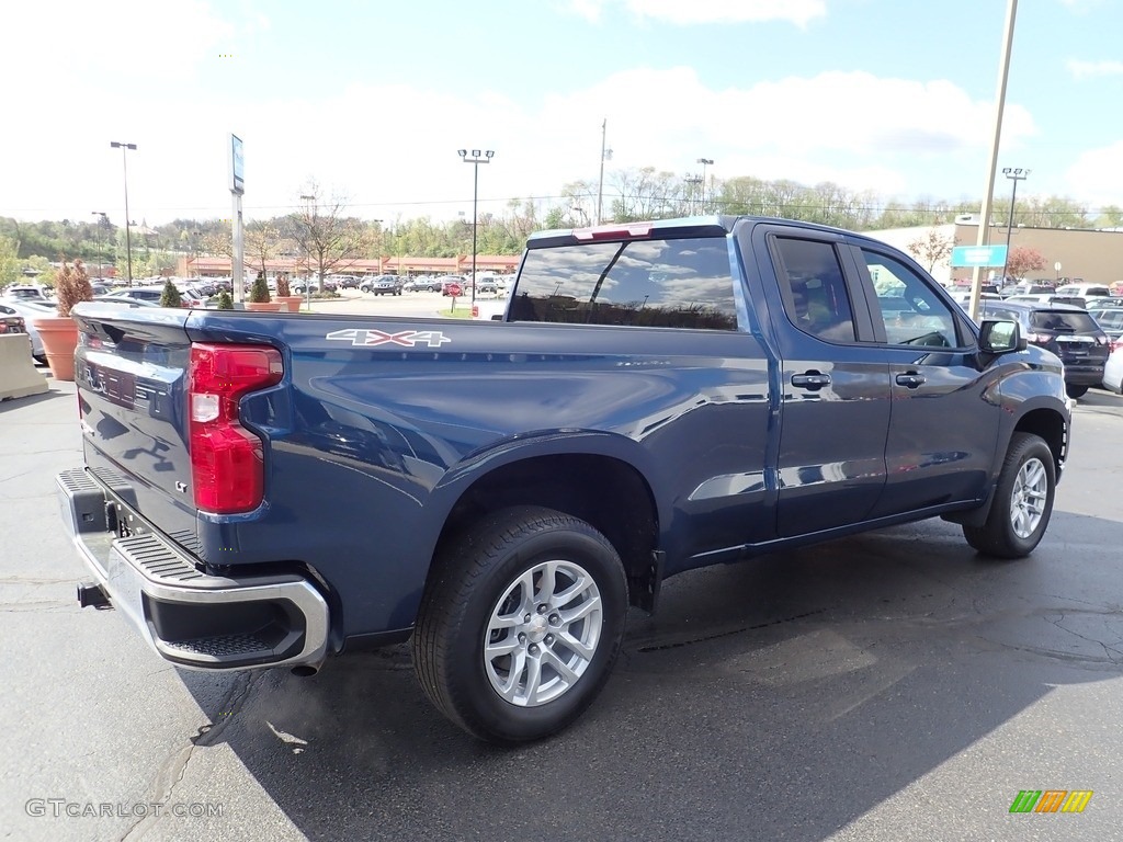 2019 Silverado 1500 LT Double Cab 4WD - Northsky Blue Metallic / Jet Black photo #8