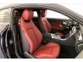  2021 C 300 Coupe Cranberry Red Interior