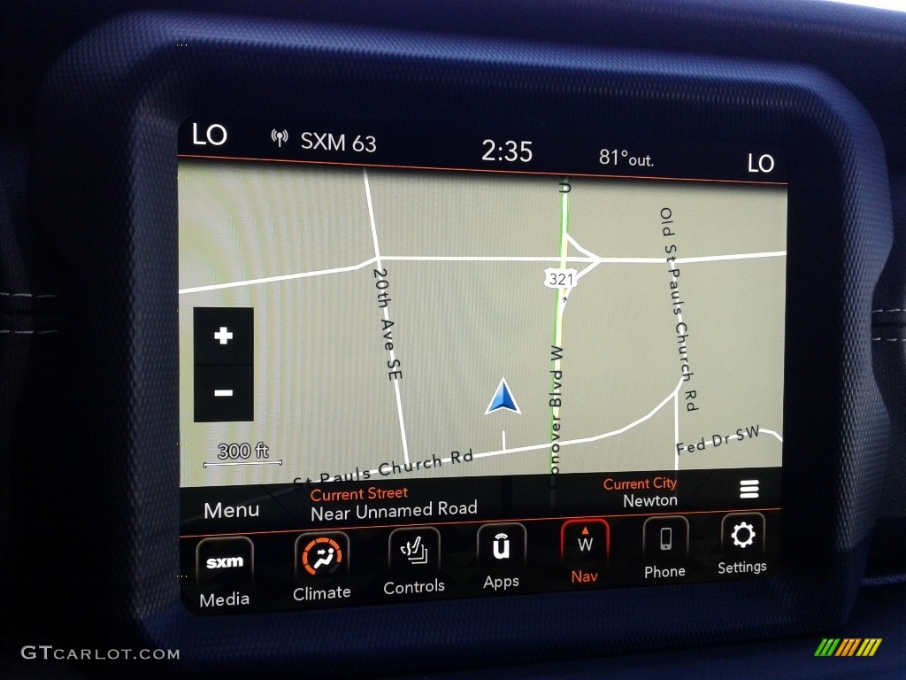 2021 Jeep Gladiator Overland 4x4 Navigation Photo #141808438