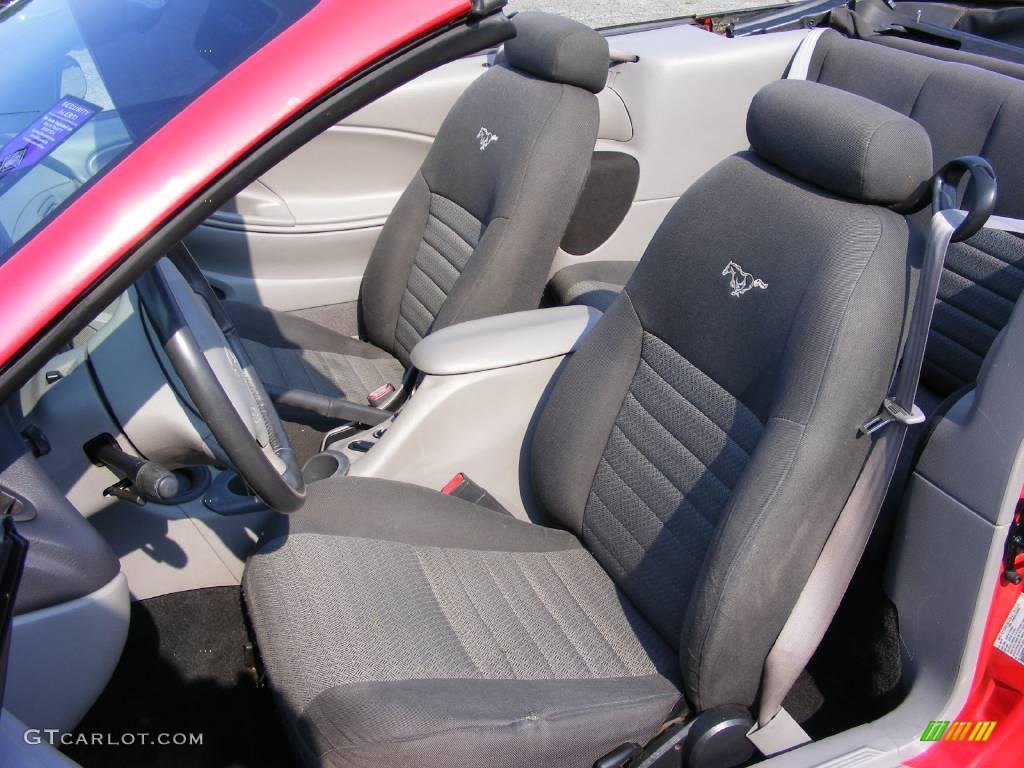 1999 Mustang GT Convertible - Rio Red / Dark Charcoal photo #12