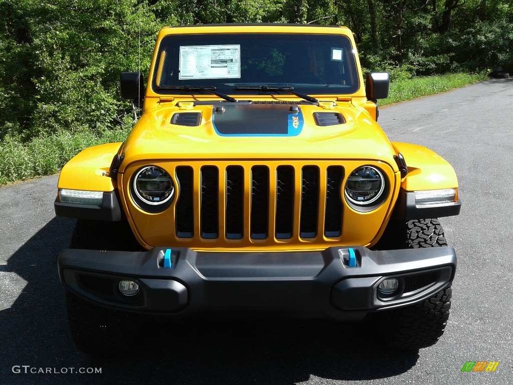 2021 Wrangler Unlimited Rubicon 4xe Hybrid - Nacho / Black photo #5