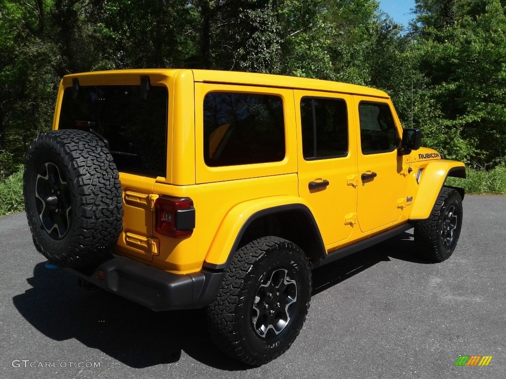 2021 Wrangler Unlimited Rubicon 4xe Hybrid - Nacho / Black photo #9