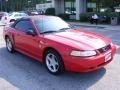 1999 Rio Red Ford Mustang GT Convertible  photo #22