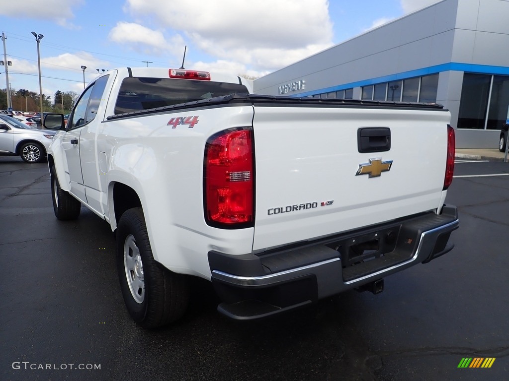 Summit White 2019 Chevrolet Colorado WT Extended Cab 4x4 Exterior Photo #141811126