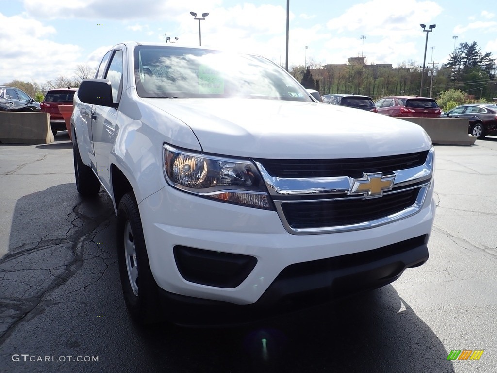Summit White 2019 Chevrolet Colorado WT Extended Cab 4x4 Exterior Photo #141811258