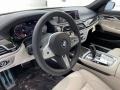 2022 BMW 7 Series Ivory White/Black Interior Dashboard Photo