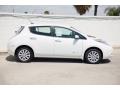 2016 Glacier White Nissan LEAF S  photo #12