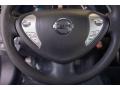 2016 Nissan LEAF Black Interior Steering Wheel Photo
