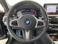 Black Steering Wheel Photo for 2021 BMW 5 Series #141812104