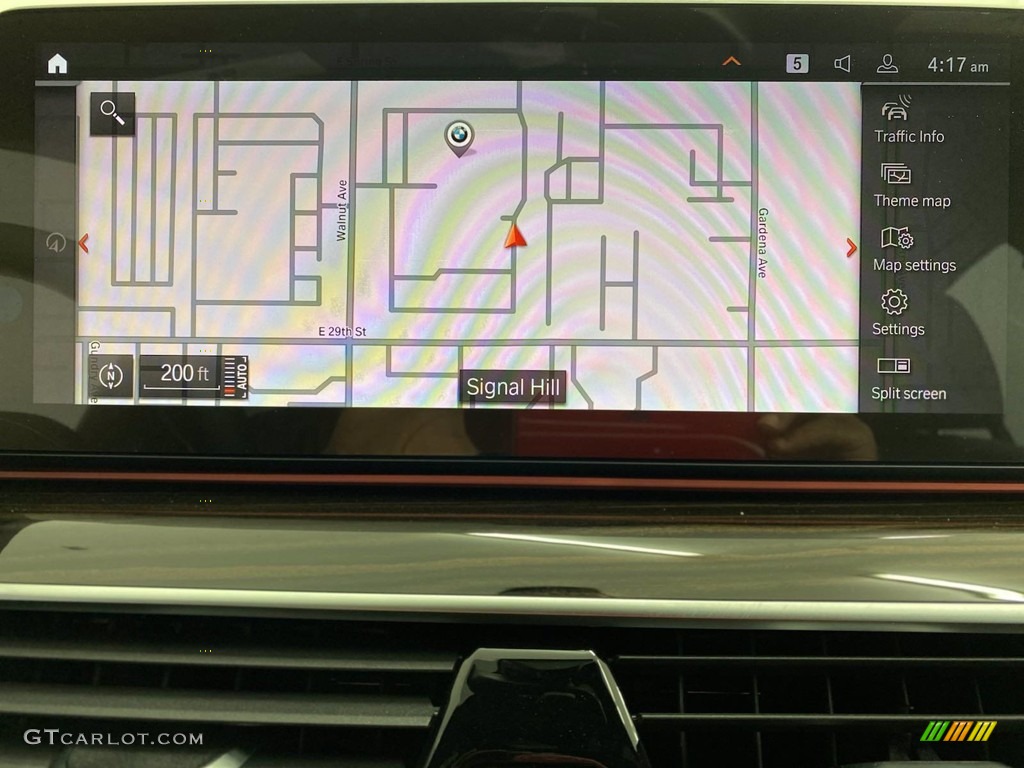 2021 BMW 5 Series M550i xDrive Sedan Navigation Photos