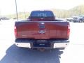 2011 Vermillion Red Ford F350 Super Duty Lariat Crew Cab 4x4 Dually  photo #13