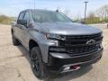 2021 Satin Steel Metallic Chevrolet Silverado 1500 LT Trail Boss Crew Cab 4x4  photo #2