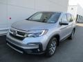 2019 Lunar Silver Metallic Honda Pilot EX AWD  photo #9