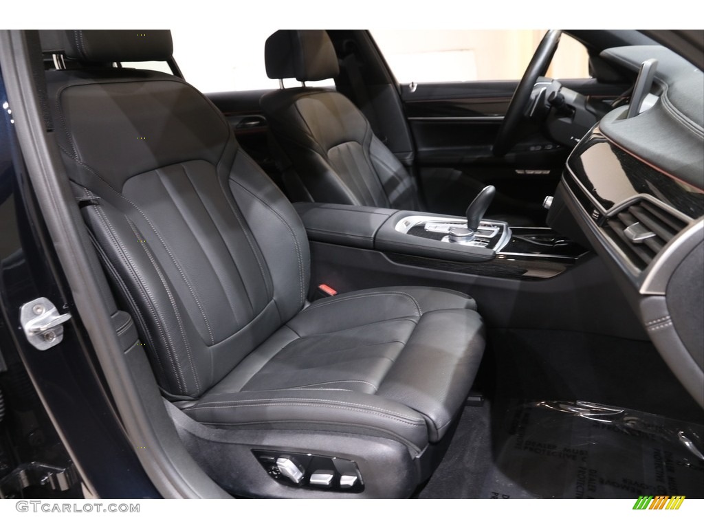 2018 7 Series 750i xDrive Sedan - Carbon Black Metallic / Black photo #17